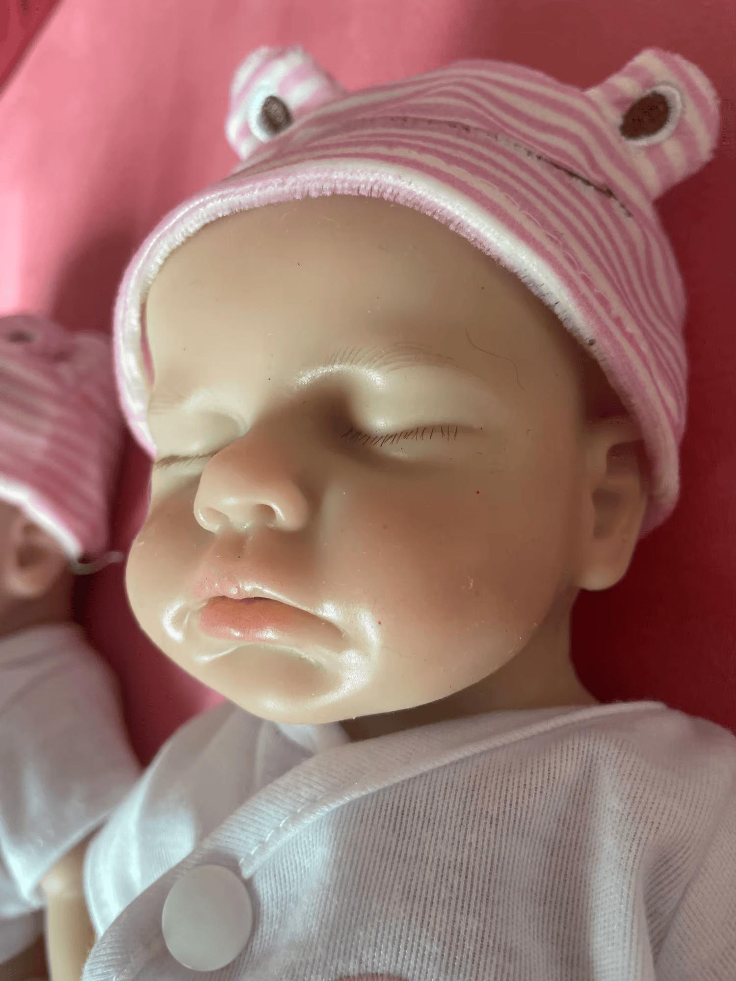 Loulou Open-Mouth Reborn Doll Baby - Full Body Soft Silicone Bebe Doll (Boy or Girl Options)