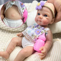 13-Inch Bettie Full Solid Silicone Reborn Baby Girl Doll – Washable, Adorable, Perfect Birthday & Christmas Gift