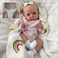 19-Inch Bettie Newborn Baby Doll – Full Body Soft Vinyl Reborn with 3D Skin Tone and Multi-Layer Hand Painting